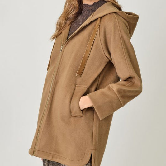 Hoodie Zip Up Warm Coat