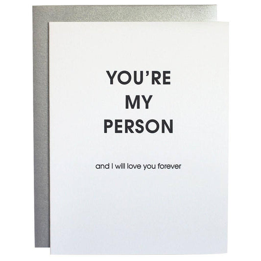 You're My Person Card