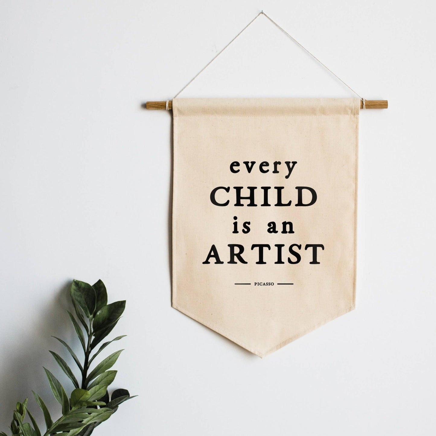 Canvas Banner - Kids Room Decor