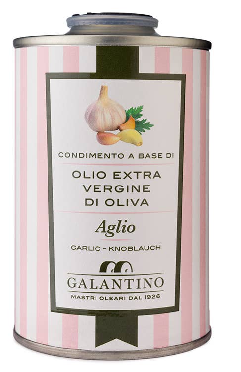 Garlic Extra Virgin Olive Oil by Galantino