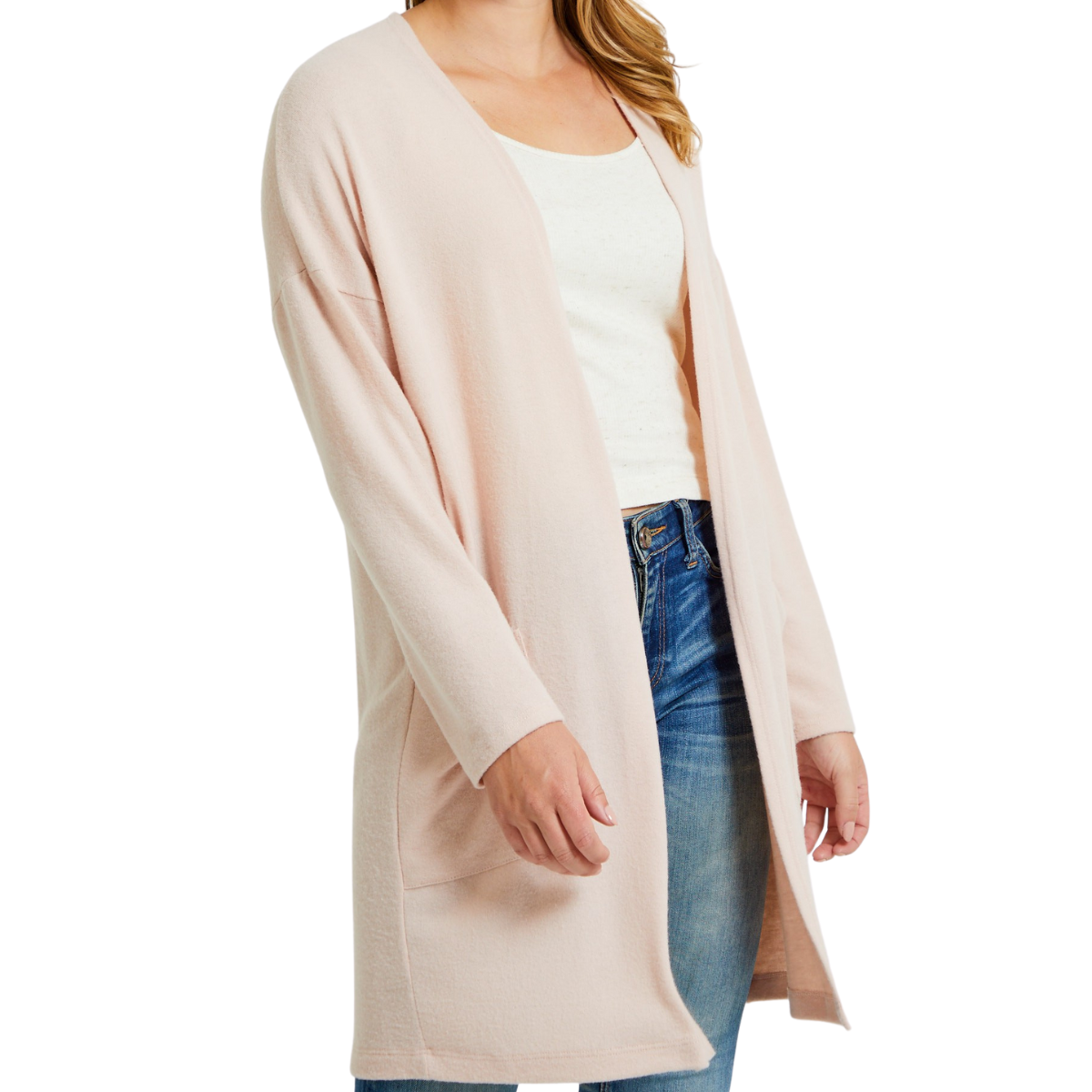 Charlotte Blush Pink Cardigan