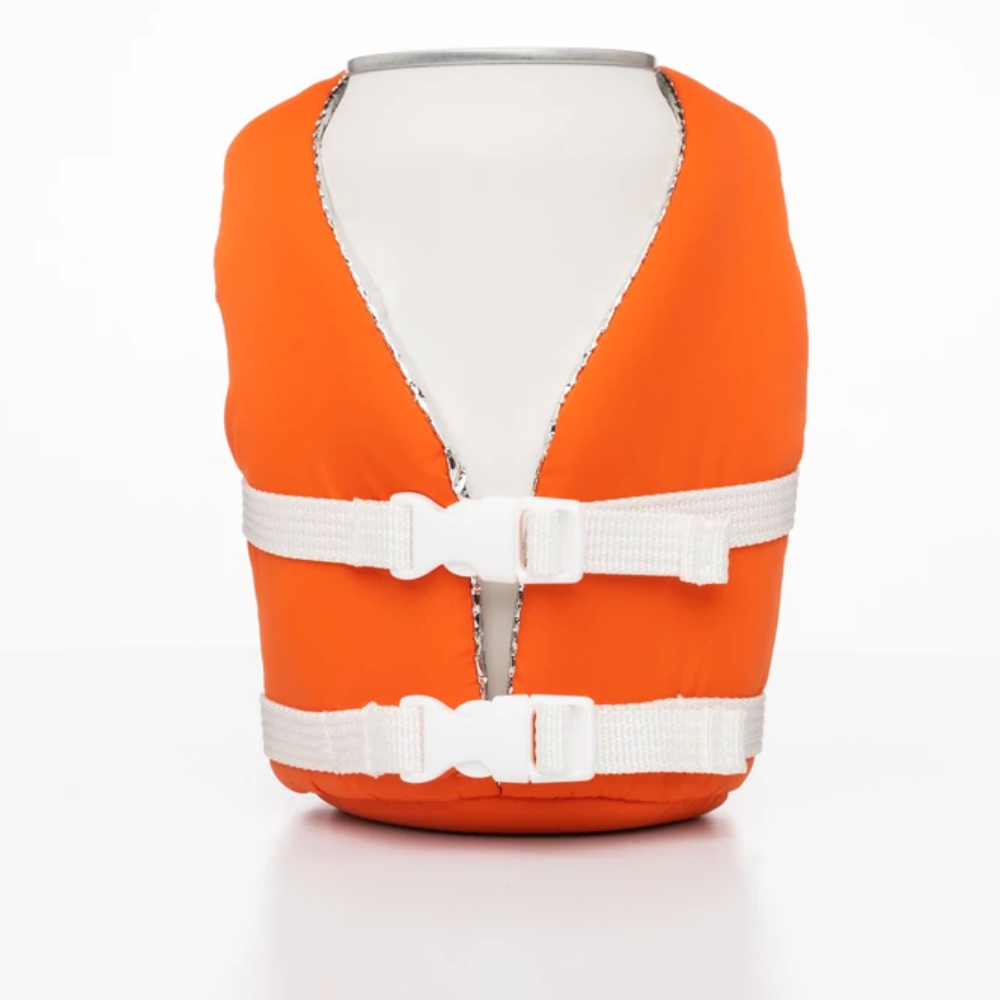 Life Vest Beverage Koozie