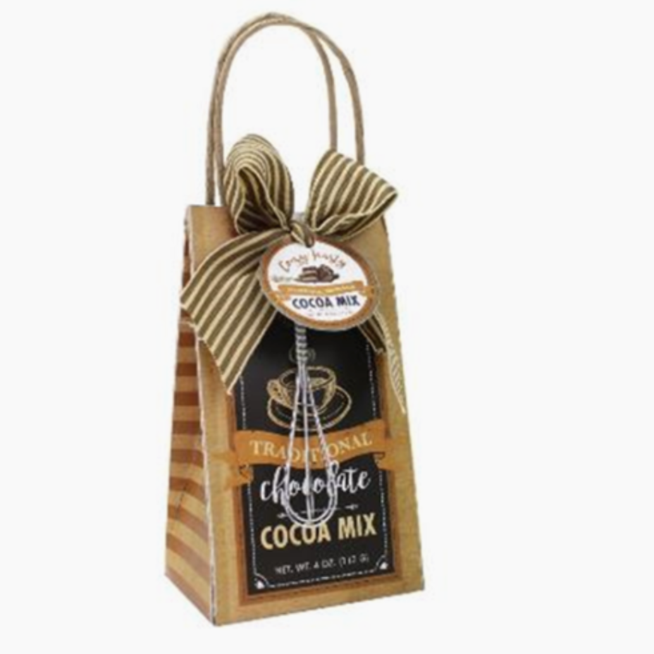 Hot Cocoa Gift Bag with Mini Whisk