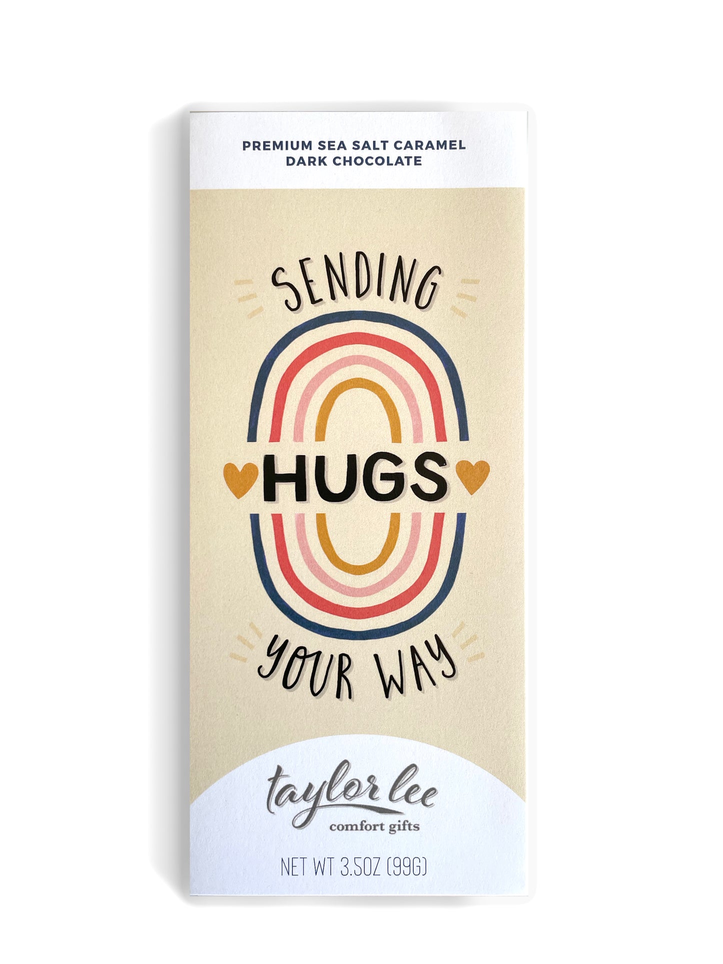 Sending Hugs Chocolate Bar Greeting Card