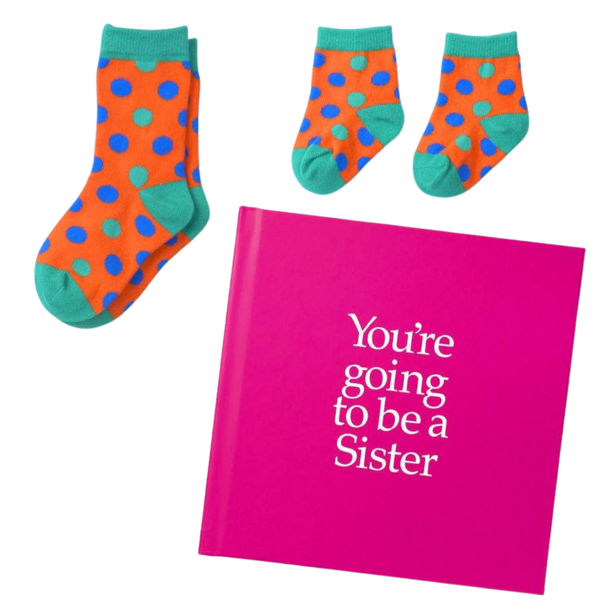 New Sibling Book & Socks Gift Set